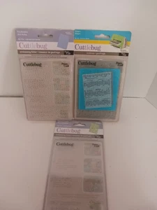 2 Cuttlebug Embossing Folder By Provo Craft & Emboss Gaufrage - Picture 1 of 6