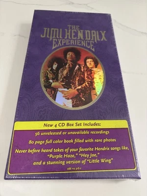 NEW/Sealed JIMI HENDRIX EXPERIENCE "Box Set" 2000 4 CD w/Hype & Full Color Book - Image 1 of 4