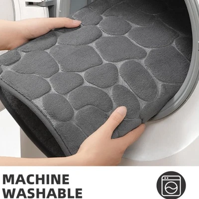 Противоскользящий коврик для душа удобный коврик для ванной текстурированное нескользящее основание - Изображение 1 из 4