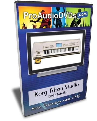 Korg Triton Studio DVD Video Training Tutorial Manual - Image 1 of 1