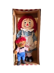 Raggedy Ann & Raggedy Bear Dakin Signature Collection Anniversary 85th Birthday - Picture 1 of 8