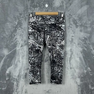 Leggings Fabletics Para Mujer Talla Pequeña Salar Pintura Metálica Salpicaduras Recortado - Imagen 1 de 8