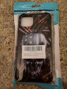 Funda iPhone 14 Plus Diseño Calavera Antigolpes Grado Militar Doble Capa Cubierta - Imagen 1 de 4