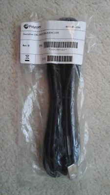 Polycom 2457-17977-015 CBL, CAT5E, blindado, RJ45, 15 ft. Cable Rev: B/D Foto 1 de 3