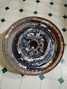 1963 Ford Galaxie 500 427 fe R Code Kelsey Hayes 15 x 5 1/2 Steel Wheel - Picture 1 of 7