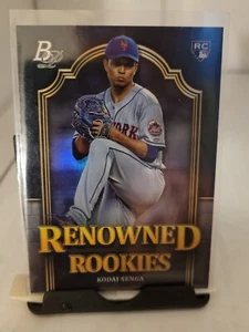 Kodai Senga 2023 Bowman Platinum Renowned Rookies Rookie Card RC #RR-18 New York - Picture 1 of 2