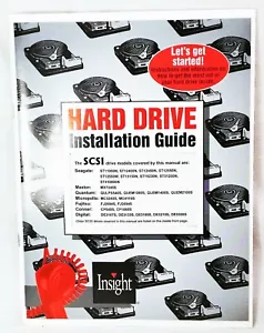 1994 Insight Hard Drive Installation Guide Rev 4 SCSI Seagate, Maxtor, Fujitsu + - Picture 1 of 9