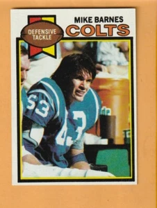 Mike Barnes Baltimore Colts 1979 Topps #398 Miami Hurricanes - Imagen 1 de 2