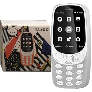Nokia 3310 (2017) 2G Grey 16MB ROM Single-SIM Factory Unlocked OEM NEW - Picture 1 of 1