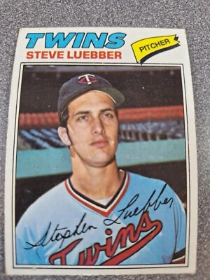 1977 Topps - #457 Steve Luebber b167 - Image 1 of 2