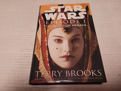 Phantom Menace by Terry Brooks (1999, Hardcover) SIGNED 1st/1st Amidala - Image 1 of 4