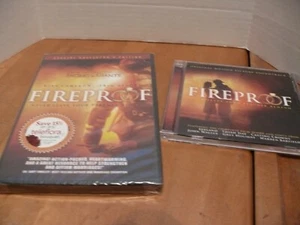 Fireproof (New-Sealed) DVD and a Fireproof CD (Used) "Original Motion Picture So - Picture 1 of 6