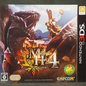 Nintendo DS Monster Hunter 4 Japan Import NTSC-J Boxed - Picture 1 of 5
