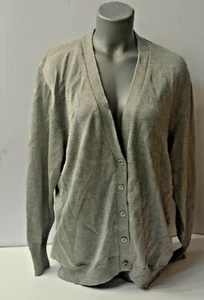 ANCIEN PULL CARDIGANS GRIS VINTAGE DEBARDEUR A MANCHE PINGOIN PINGUOIN - Imagen 1 de 3