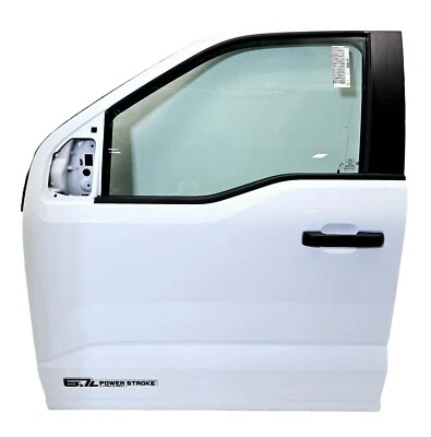 Door Ford F-450 Super Duty Front Driver side Oxford White 2023-2025 Assembly New Foto 1 de 4