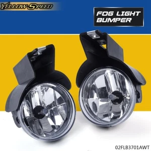 Fog Lamp Light W/Bulb Set Fit For 1997-2000 Dodge Dakota 1998-2000 Dodge Durango - Picture 1 of 12