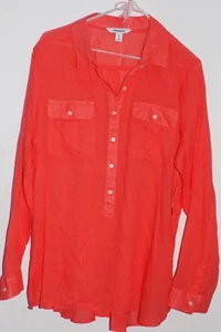 Neu mit Etikett Zustand lachsfarben transparent Old Navy Top in Größe XL. Blusengewicht - Bild 1 von 2