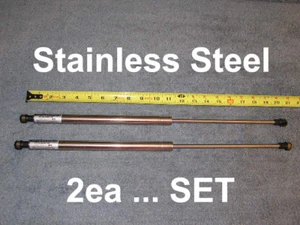 2ea 20” 135# Marine Boat Ship HD Stainless Steel Gas Strut Spring lift Prop 20in - Picture 1 of 6