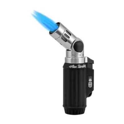 Encendedor cuádruple antorcha Alec Bradley Mugshot - negro Foto 1 de 4