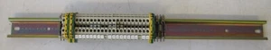 Siemens Hutschienen Reihenklemme mit Masse und 18" Montageschiene - Bild 1 von 8