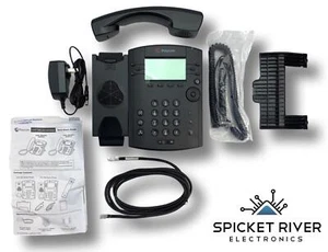 NEW - Open Box Polycom VVX 311 Desktop PoE VoIP Business Telephone - Picture 1 of 4
