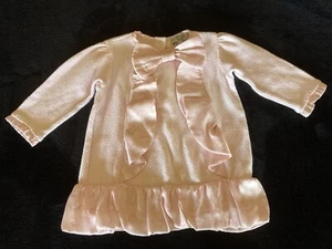 Armani Baby Girl Pink Dress Size 6 Months - Picture 1 of 7