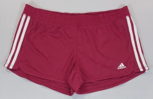 NEW Women's adidas Pacer 3 Stripe Knit D2M Shorts - Picture 1 of 3