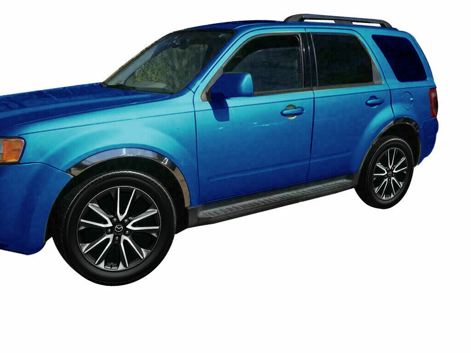 2008-2012 Ford Escape QMI Chrome Fender Trim Wheel well lip Moldings