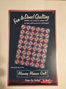 Prairie Sky Quilting, #105, Blooming Blossoms Quilt - NIB - Picture 1 of 2