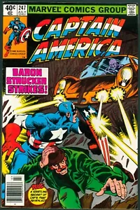 Captain America 247 Sehr guter Erhaltungszustand 8,0 Marvel 1980 - Bild 1 von 3