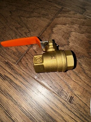 Kitz 1/2" Brass Ball Valves Threaded, 600 WOG, 150 WSP No 68 forged 1/2" New - Image 1 of 2
