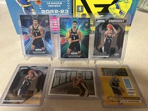Deep Space Green Prizm VICTOR WEMBANYAMA + Emergent Hoops Inserts - Bild 1 von 8