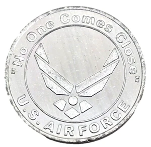 Moneda Desafío Aluminio Reclutamiento Publicitario USAF "Nadie se acerca" (C4) - Imagen 1 de 2