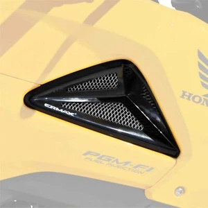 Ermax Radiator Cheeks Metallic Black (Asteroid Black) Honda MSX 125 2013-2015 - Picture 1 of 2