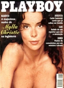 PLAYBOY MAGAZINE BRAZIL # 268 - MYLLA  CHRISTIE - NOV 1997 - VG EXC - sexy hot - Picture 1 of 1