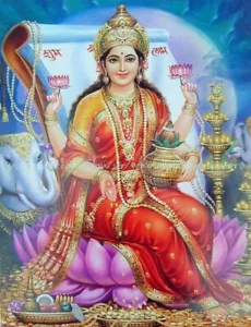 maha lakshmi Papier Poster Schlafzimmer Bar Club Shop - Bild 1 von 1