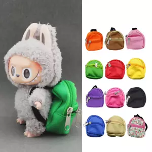 for 15-17cm Labubu Backpack Handmade Outfit Doll Bags Clothing Accessories - Picture 1 of 29