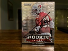 Tyrann Mathieu 2013 Panini Prizm Rookie Impact Autographed Card #21