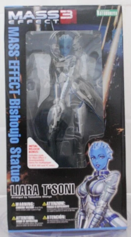 Kotobukiya Bishoujo Mass Effect Statue - Liara T'Soni - New/Sealed(Box Damage)!! Cover