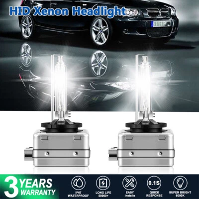 Kit de conversión de bombillas LED blancas para BMW 118i 125i 128i 135i D1S Foto 1 de 4