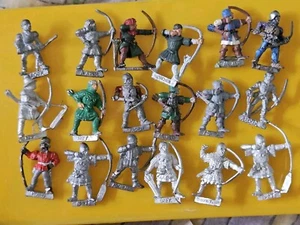 18x C26 Bretonnian Knights Halter Metall Zitadelle gw Longbow Archer Slotta Tab - Bild 1 von 1