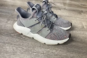 Adidas Prophere Zapatos Para Hombres Talla 10 Tenis para Correr Gris Blanco Rojo Solar CQ3023 - Imagen 1 de 12