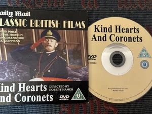 Daily Mail DVD x 1 - Kind Hearts And Coronets Alec Guinness U - Picture 1 of 2