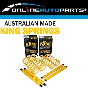 Std Height Suspension Coil+Shock Kit for Nissan Patrol GQ Y60 GU Y61 LWB Wagon - Picture 1 of 2