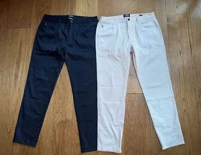 Link Soul Pants Mens 35R Felten Performance Stretch Golf 2 Pait Lot NWOT (36x32) - Image 1 of 4