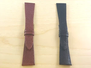 Echtlederarmband Eidechse flach Farben braun und schwarz Breite 20 mm - Bild 1 von 4