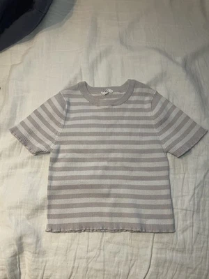 Double Zero Women's Striped Ribbed Shirt - Lovely Large (fits like small) - Image 1 of 2