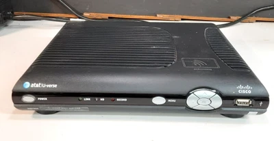 Cisco At&t/U-verse ISB7500 Internet Protocol Set Top Box SD/HD w/DVR & Adapter - Image 1 of 4