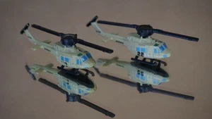 Set of 2 Military Micro Machines Bell UH-1H Helicopters - Picture 1 of 12