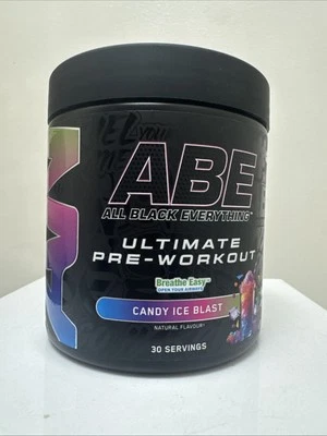 APPLIED NUTRITION ABE Pre-workout High Stim 315g Ultimate PreWorkout. Candy Ice Blast